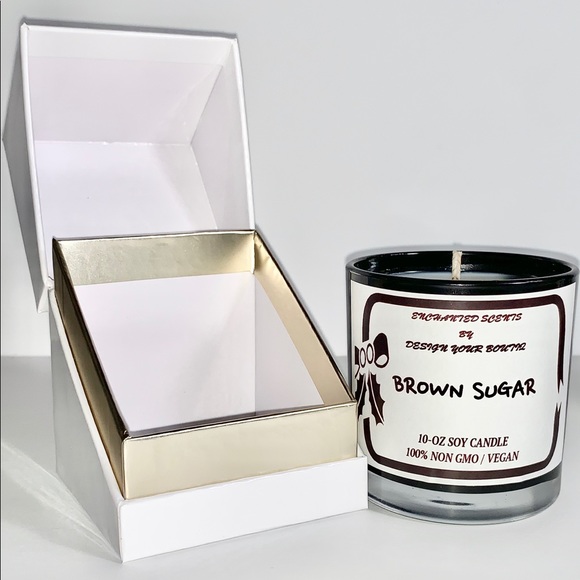 Brown Sugar Scented Candle Soy Wax 10oz Candle - Picture 1 of 1